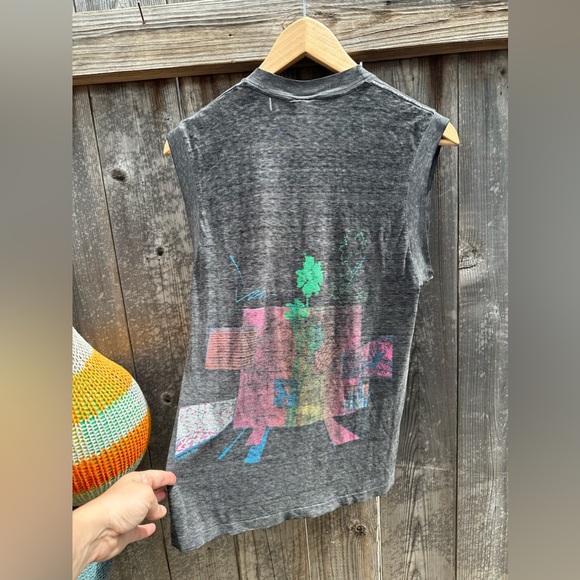 Vintage OP, Ocean Pacific paper thin muscle tee - Picture 4 of 11